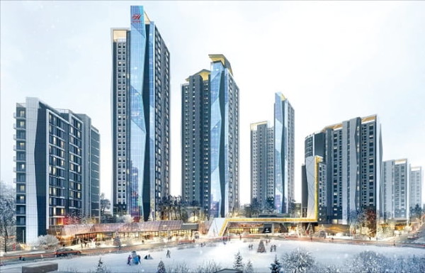 지난 19일 서울 동작구 노량진4구역이 시공자로 현대건설을 선정했다. 이곳은 재개발을 통해 최고 30층 높이의 아파트 840여가구가 들어설 전망이다.[조감도=현대건설 제공]