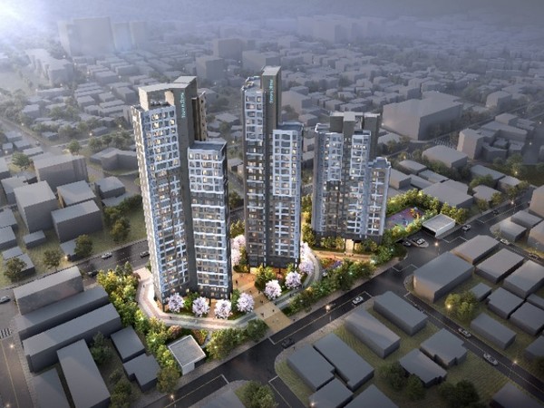 지난 23일 대라주공아파트가 소규모재건축사업 시공 파트너로 이수건설을 선정했다. 이곳은 212가구 규모의 아파트로 재탄생할 전망이다.[조감도=이수건설 제공]
