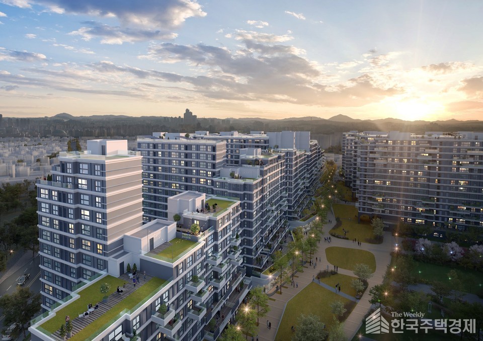 ​방화5재정비촉진구역 조감도 [서울시 제공]방화5재정비촉진구역 투시도 [서울시 제공]