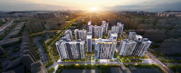 지난 26일 경기 수원시 영통지구 삼성태영아파트가 리모델링사업 시공자로 포스코건설을 선정했다. 이곳은 리모델링을 통해 956가구 규모로 재탄생할 전망이다.[조감도=포스코건설 제공]