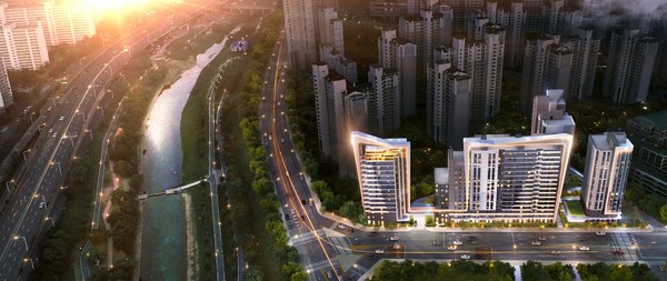 GS건설이 지난 22일과 23일 서울 구로구 신도림우성1차 및 2차 아파트의 리모델링사업 시공권을 따냈다. 리모델링을 통해 각각 188가구와 265가구 규모로 재탄생할 전망이다.[신도림우성1차 조감도=GS건설 제공]