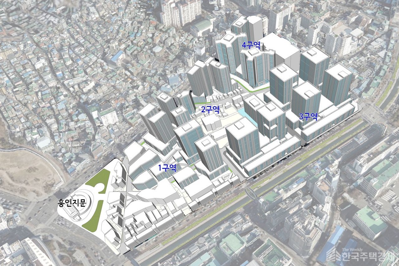 서울 종로구 창신동 일대 [개발예시도=서울시 제공]