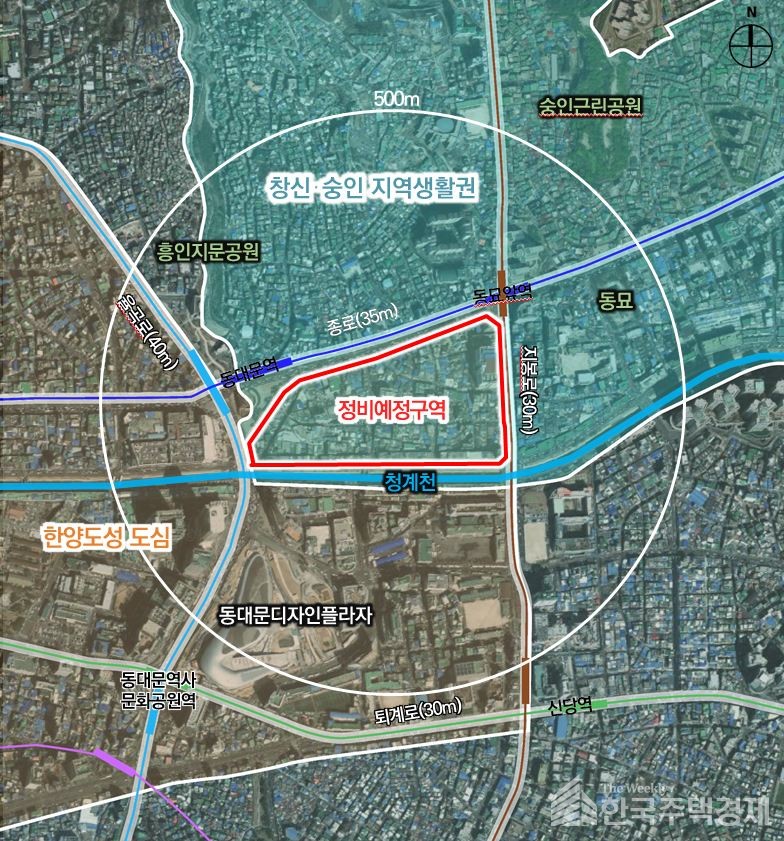 서울 종로구 창신동 일대 [위치도=서울시 제공]