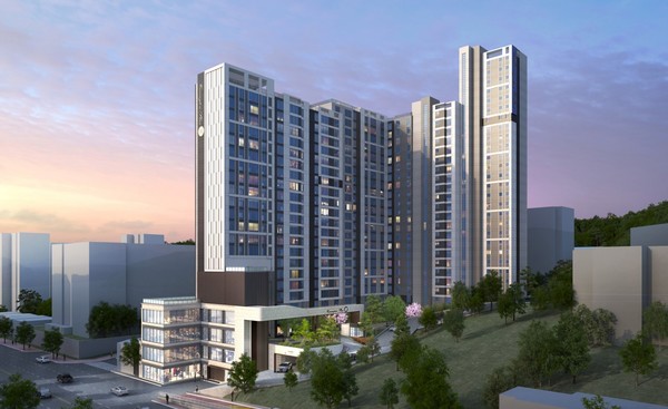 지난 11일 대구 수성구 범어우방청솔맨션의 리모델링사업 시공자로 효성중공업이 선정됐다. 이곳은 리모델링을 통해 최고 28층 높이의 아파트 208가구 규모로 다시 지어질 예정이다.[조감도=효성중공업 제공]