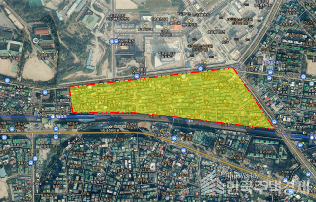 인천 미추홀구 도화동 94-1번지 일원 제물포역 북측 [위치도=인천시 제공]