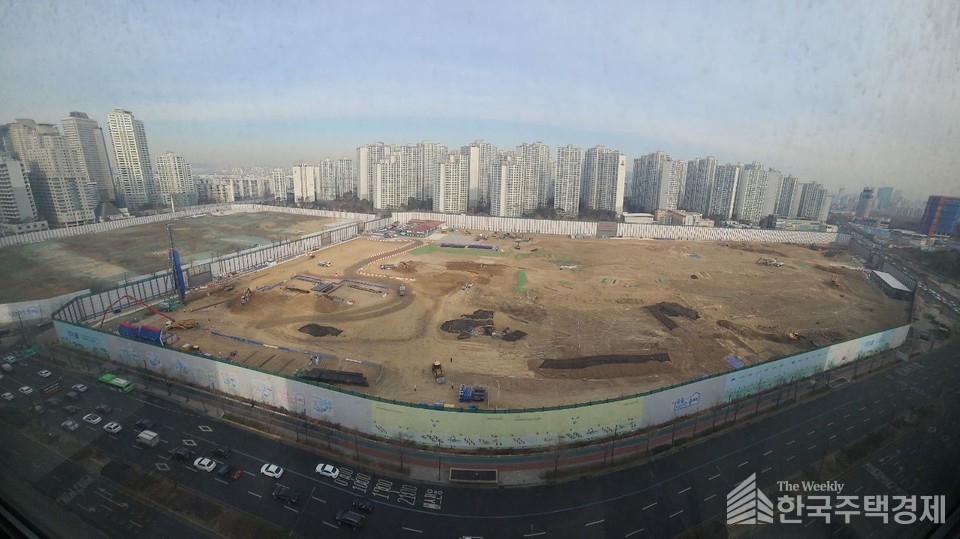 서울 송파구 잠실진주아파트 공사 현장 [사진=송파구]