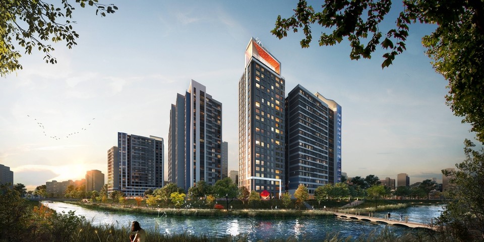 경기 용인 수지 신정마을9단지 리모델링 [조감도=현대건설 제공]