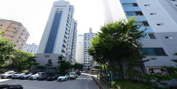 경기 용인시 수지풍산아파트가 오는 9월 1일 리모델링 정비사업전문관리업자 선정을 위한 입찰을 마감한다. 이곳은 증축형 리모델링을 통해 아파트 503가구 규모로 재탄생할 전망이다.[사진=한국주택경제신문DB]