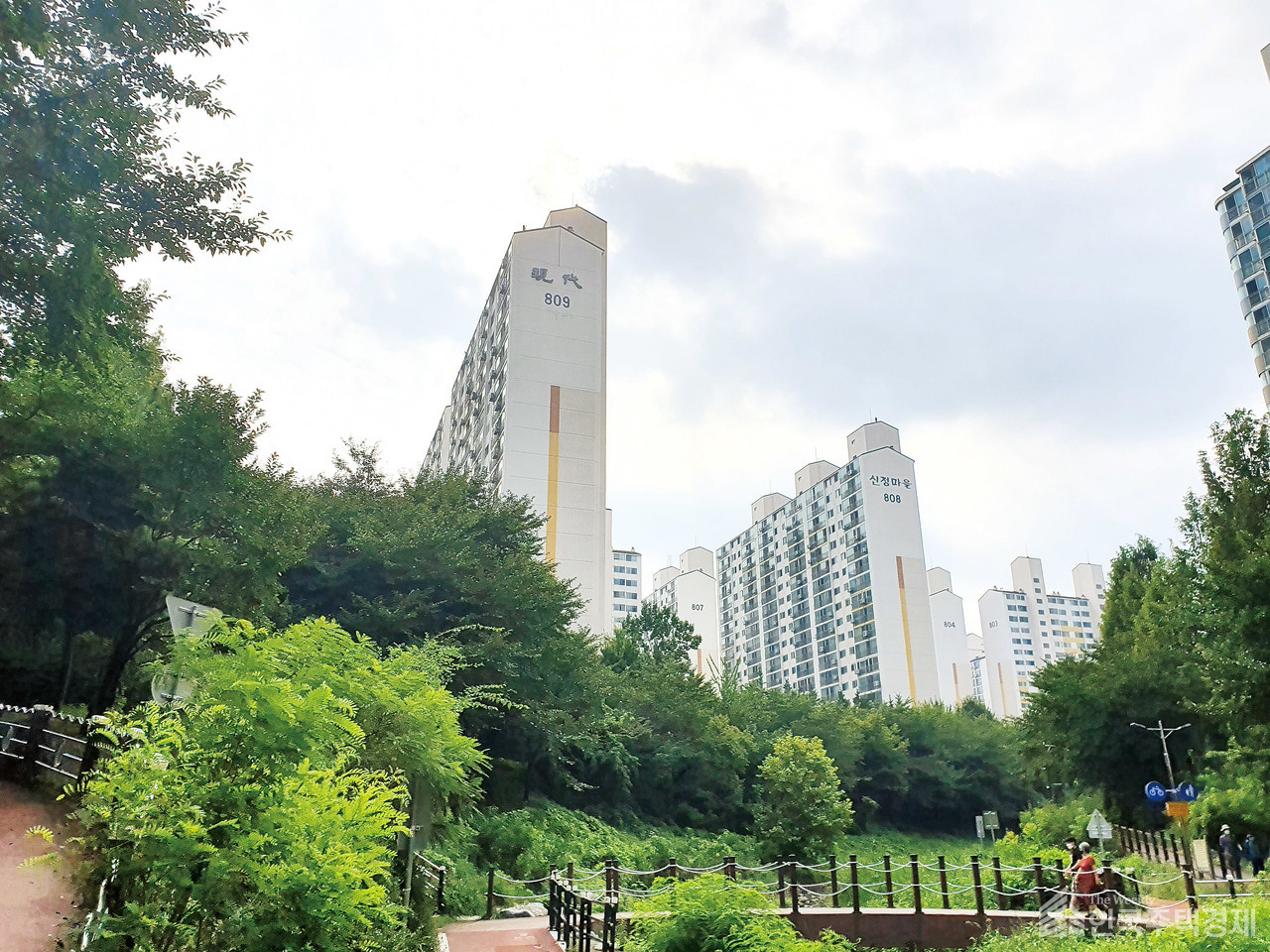 현대성우8차 단지 전경 [사진=홍영주 기자]