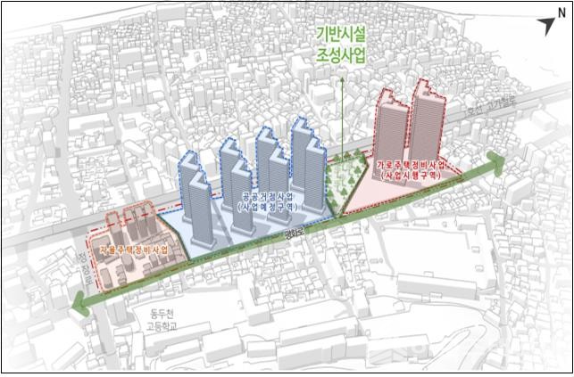 경기 동두천시 생연동 일대 [사진=국토부 제공]