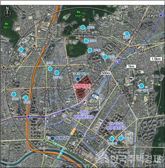 서울 동대문구 청량리 미주아파트 [위치도=서울시 제공]