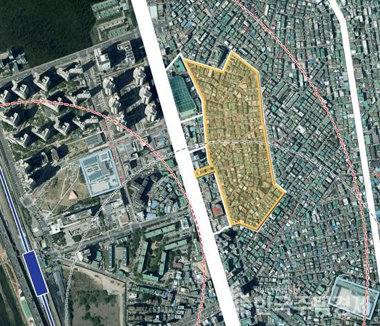 서울 금천구 독산시흥구역 [위치도=서울시 제공]