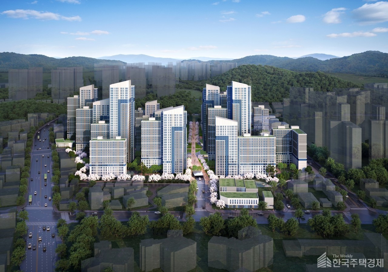 서울 송파구 마천동 93-5번지 일대 재개발 [투시도=서울시 제공]