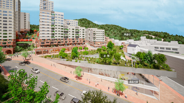 신림동 657 일대 재개발 공원, 공공시설 조성 예시도 [사진=서울시]