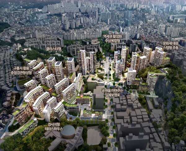창신·숭인동 일대 신통기획 종합 구상도 [사진=서울시]