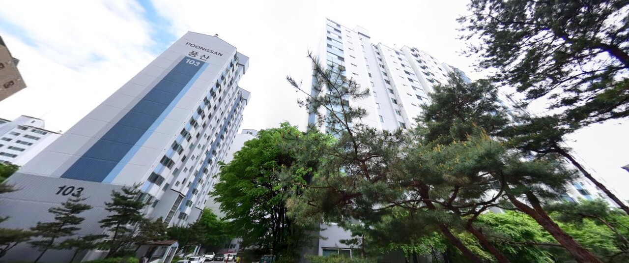 경기 용인시 수지풍산아파트 일대 [사진=네이버 거리뷰]