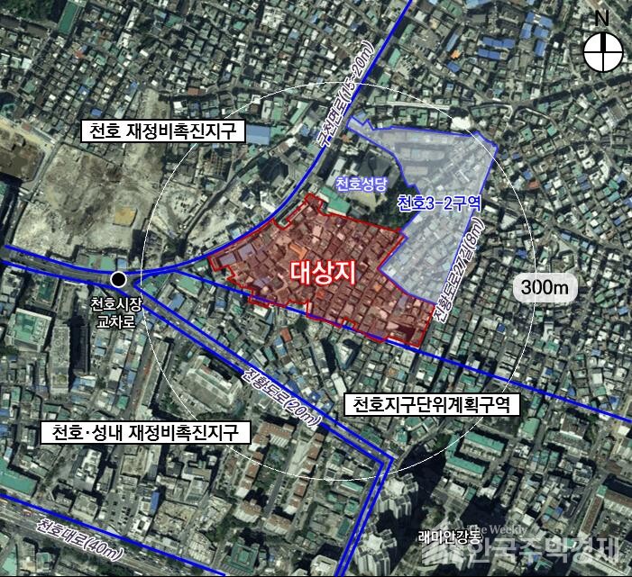 천호3-3구역 재개발 위치도 [사진=서울시]