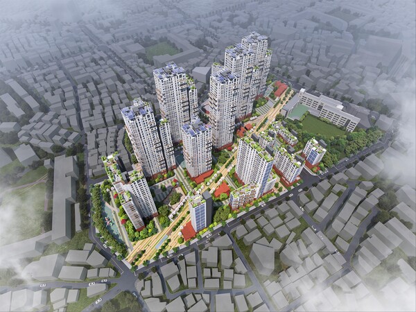 서울 중랑구 중화5구역 주택재개발 [조감도=서울시 제공]