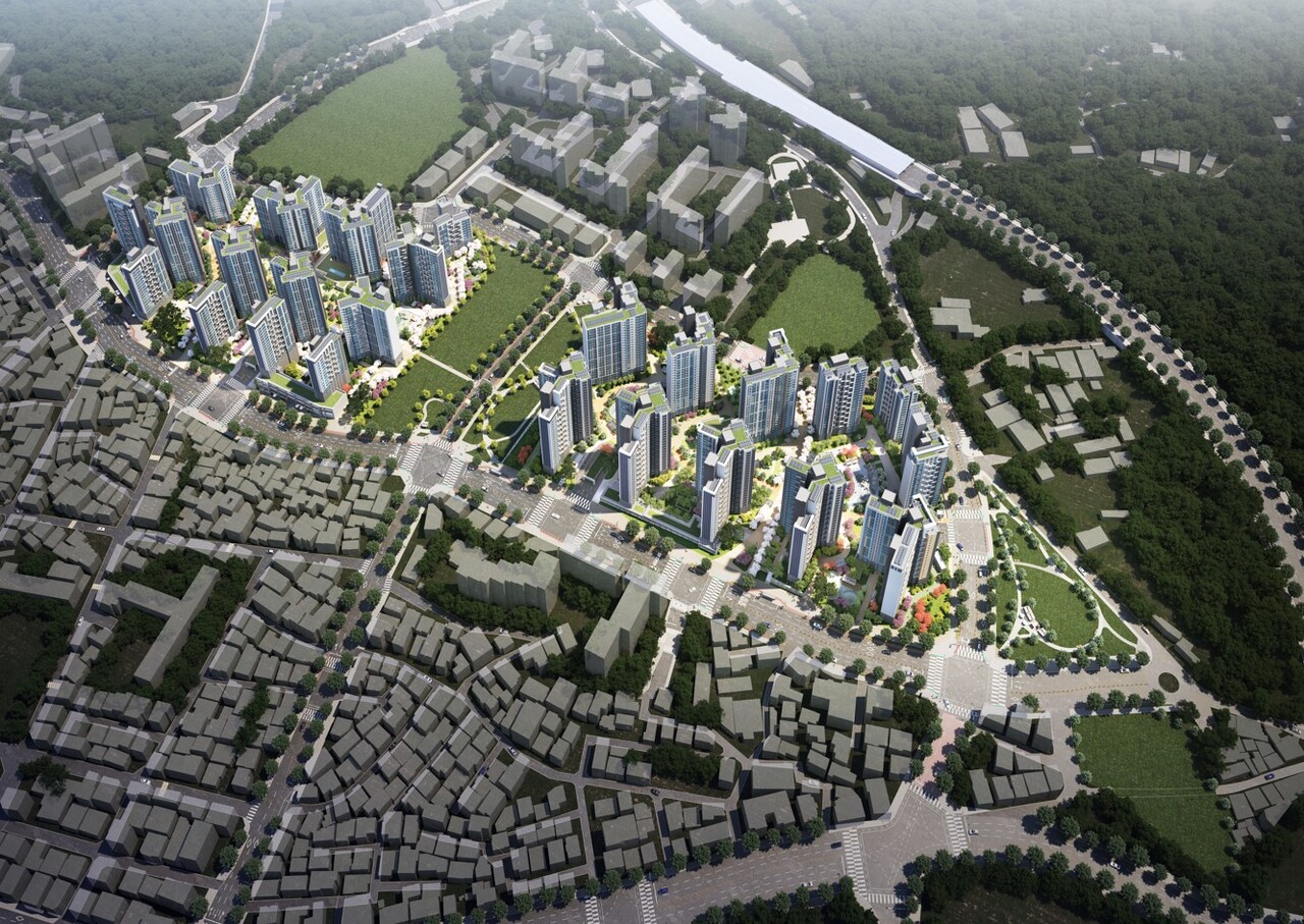 서울 송파구 마천3구역 [조감도=서울시 제공]