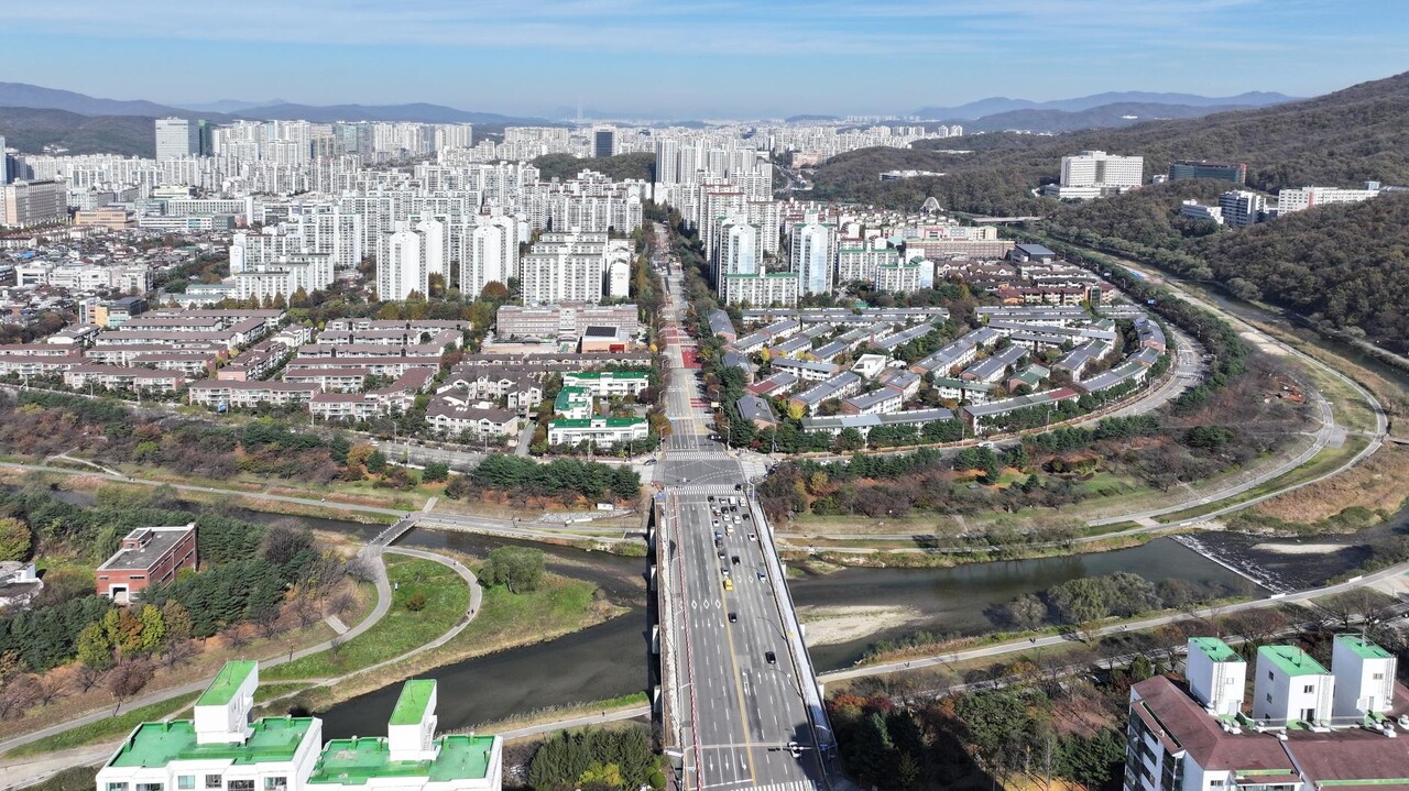 분당신도시 전경 [사진=성남시청]