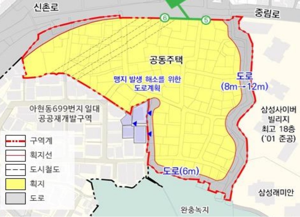 서울 중구 중림동 398번지 일대 토지이용계획