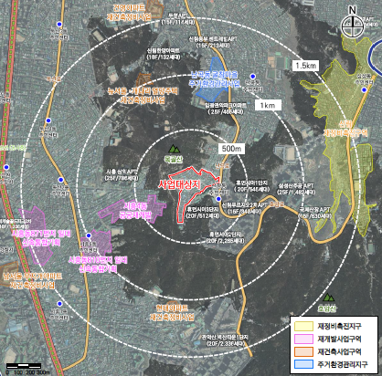 서울 관악구 신림동 675번지 일대 신림7구역 조감도 [사진=서울시청]