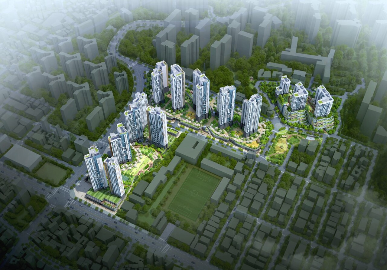 서울 중구 신당8구역 [조감도=정비사업 정보몽땅]