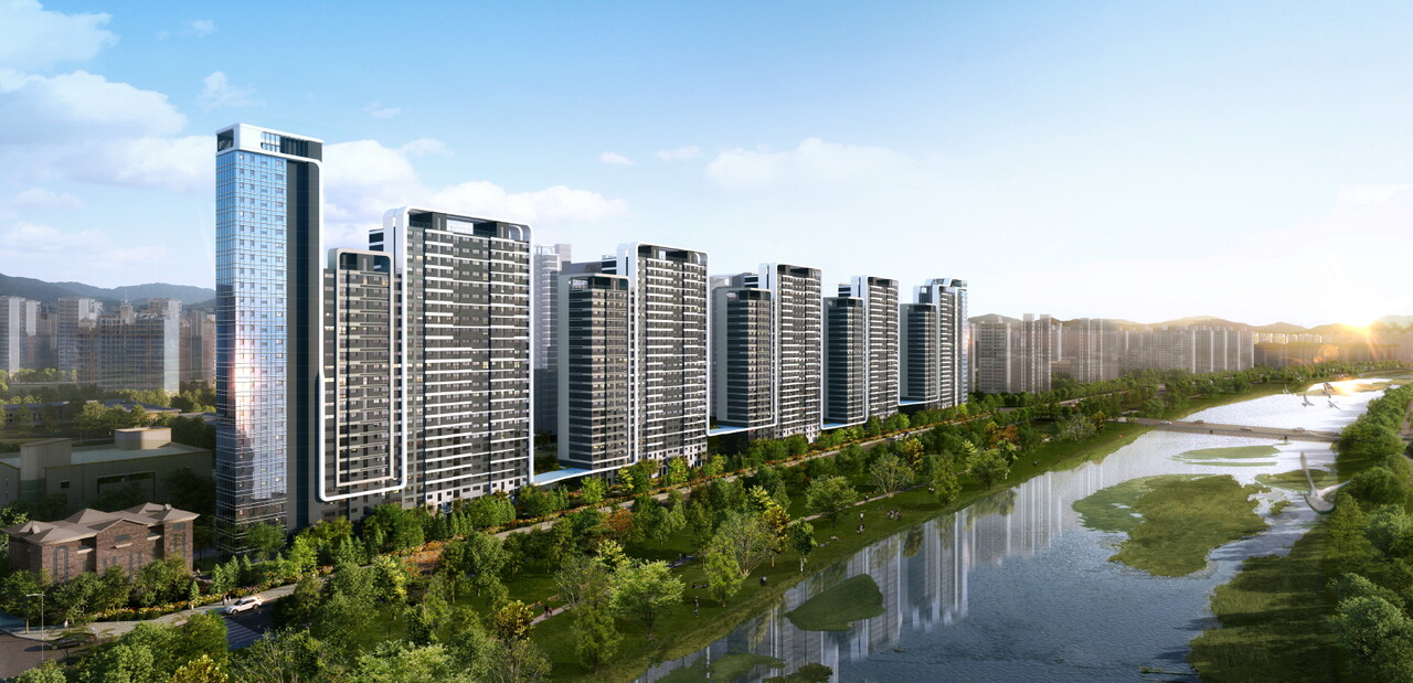 광명 철산한신 아파트 리모델링 투시도 [사진=한국주택경제신문DB]