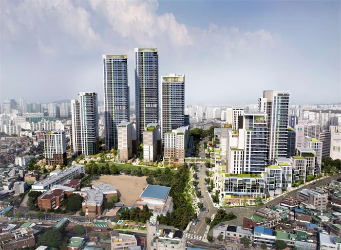 신길2구역 도심 공공주택 복합사업 조감도 [자료=서울시]