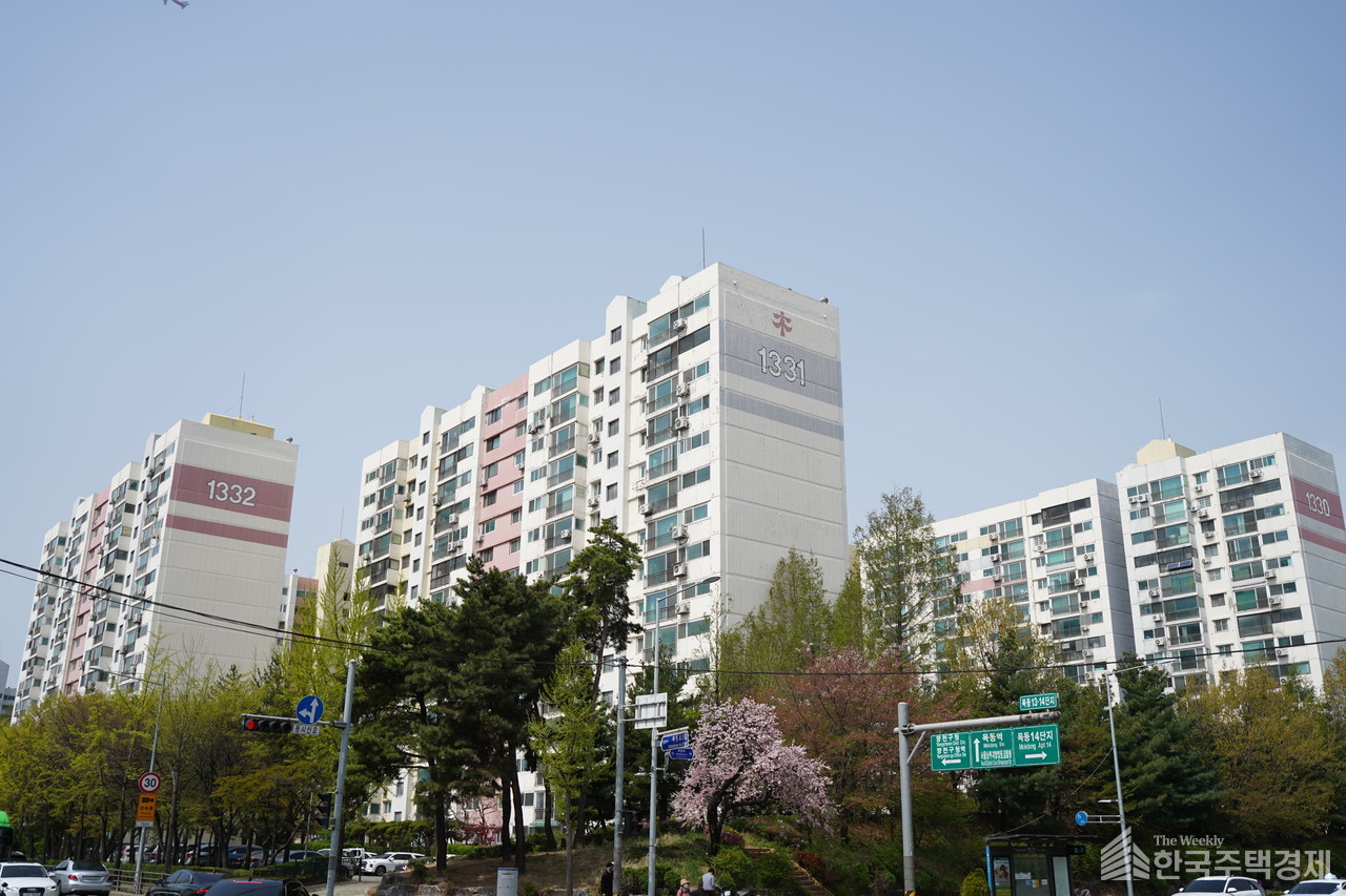 목동신시가지13단지 일대 [사진=이호준 기자]