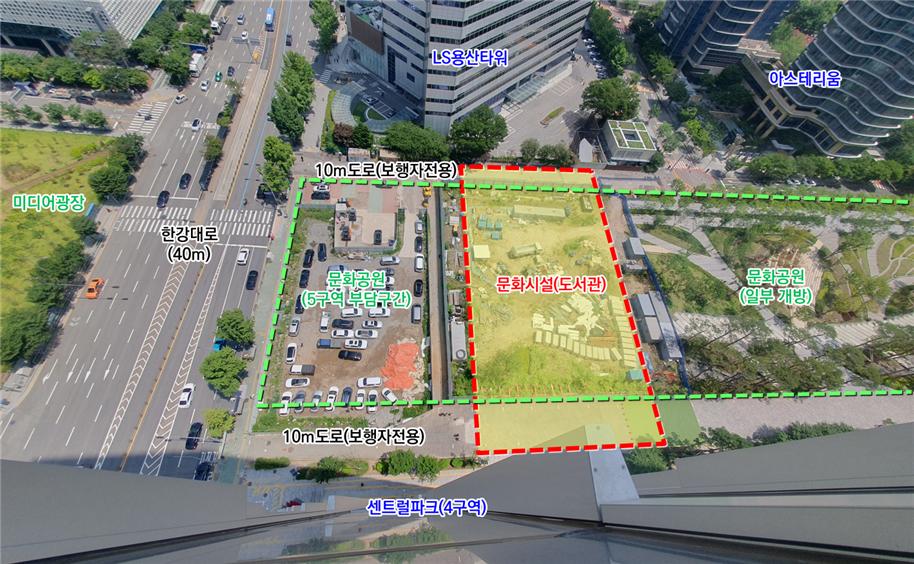 서울 용산구 국제빌딩주변 도시정비형 재개발 [사진=서울시 제공]