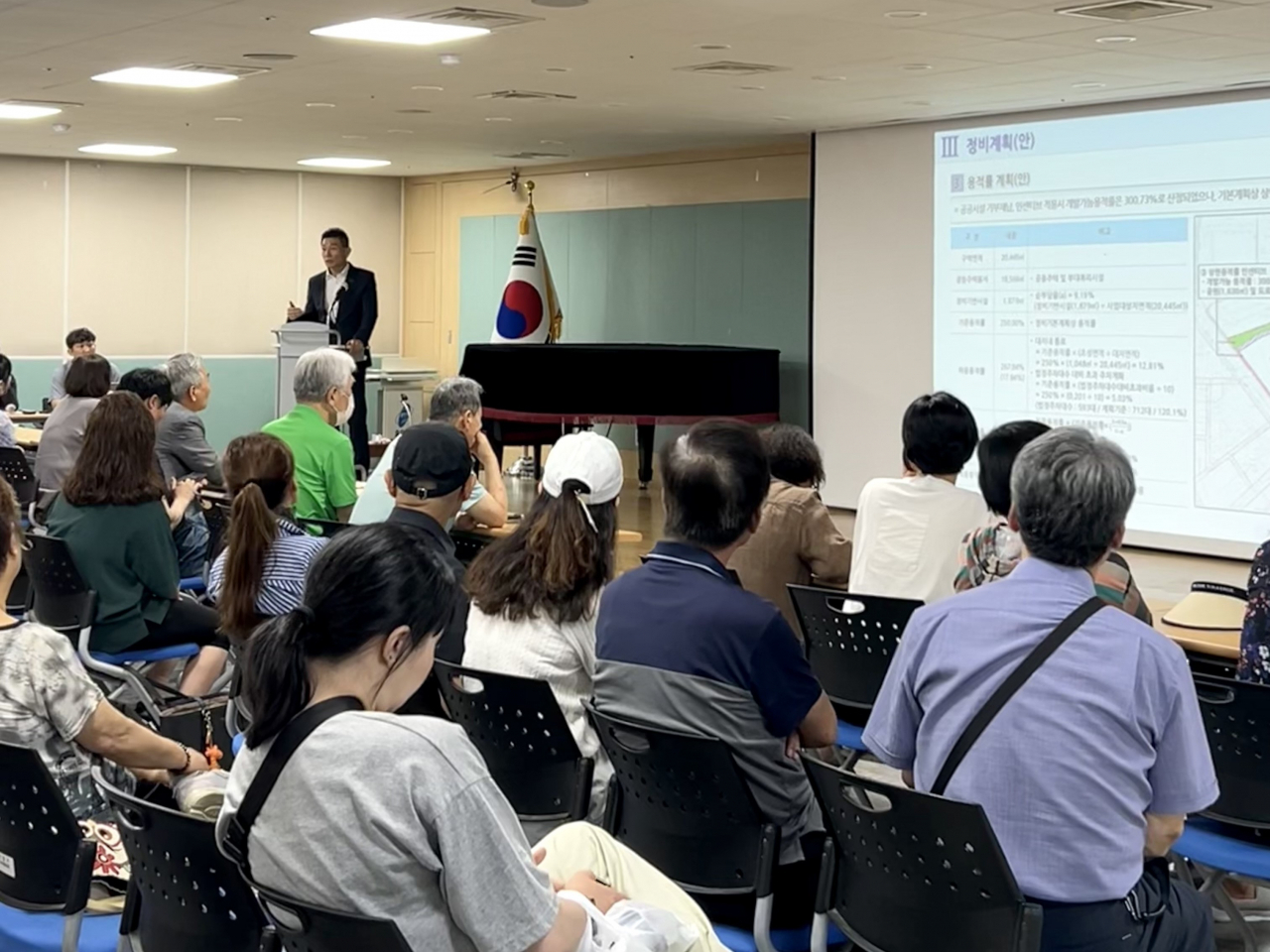 구갈 한성1차 재건축 정비계획 입안 주민설명회 [사진=용인시 제공]