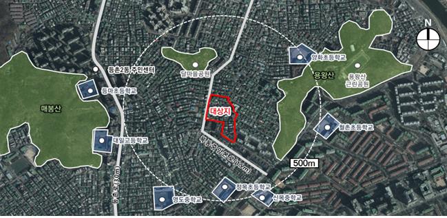 목2동 232번지 일대 신통기획 재개발 위치도 [자료=서울시]