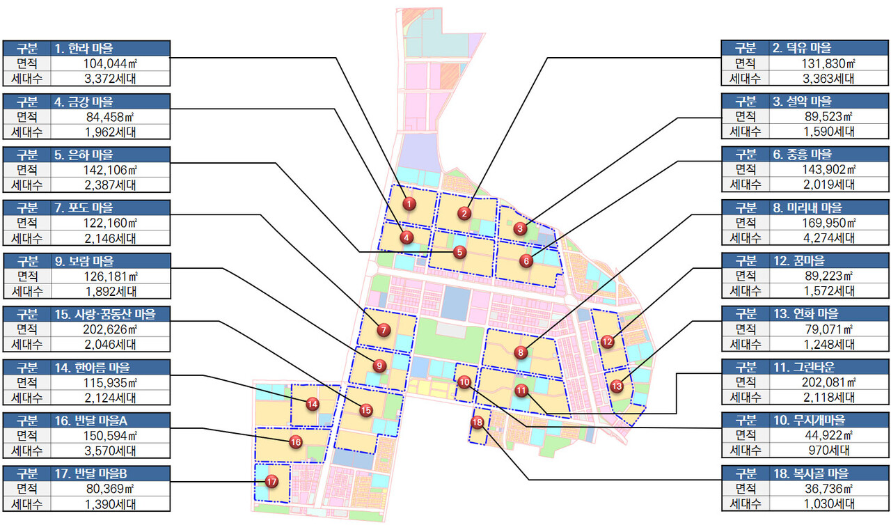 중동 신도시 특별정비예정구역(안) [자료=부천시 제공]