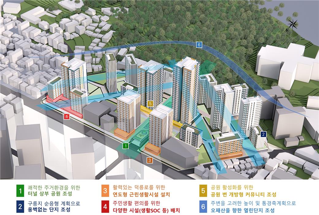 서울 강북구 번동 441-3번지 일대 [종합구상도=서울시 제공]