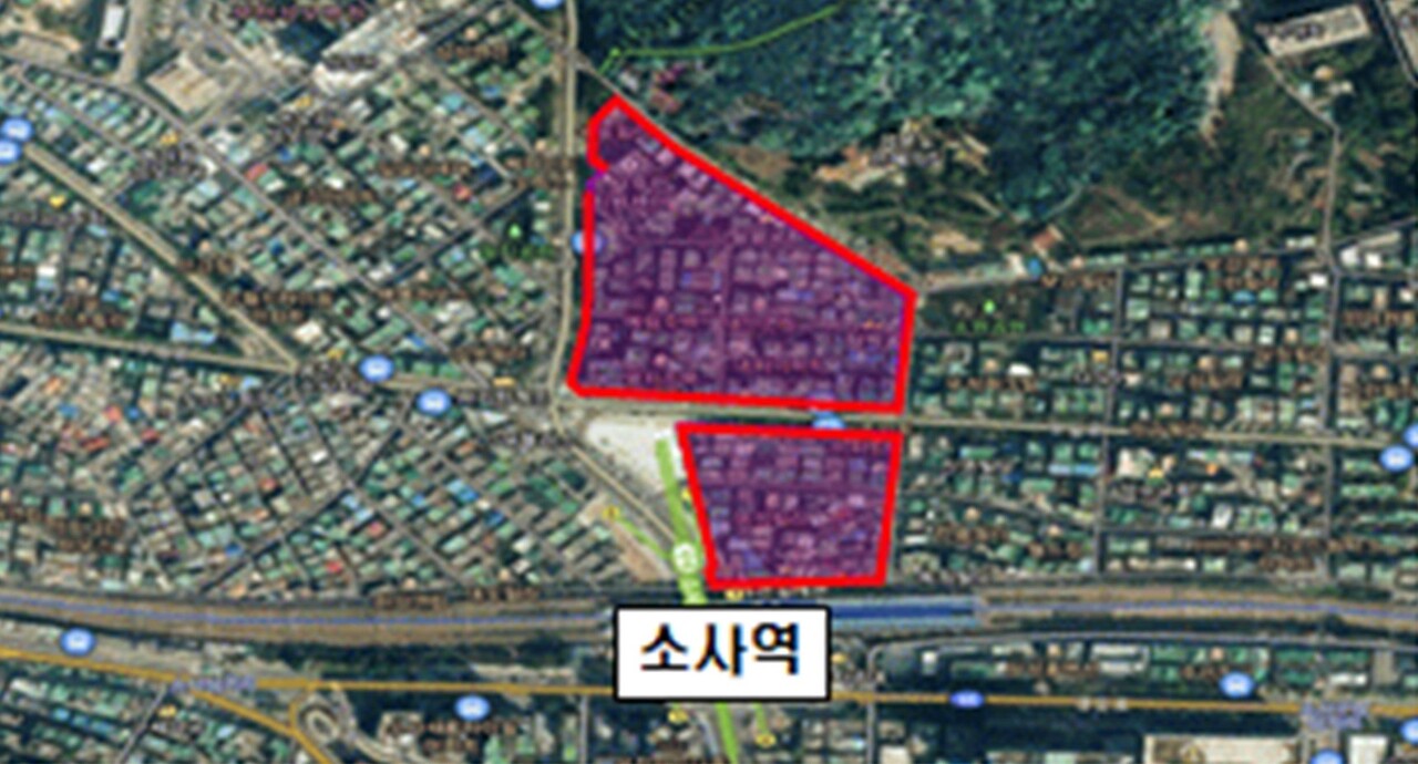 경기 부천시 소사역 북측 도심복합사업 [위치도=국토부 제공]