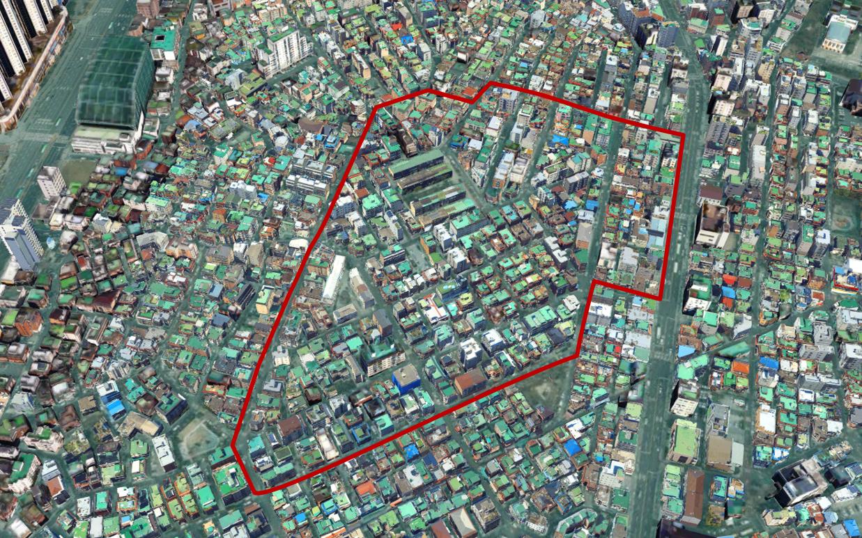 서울 금천구 시흥1동 864번지 일대 모아타운 현재 상황 [자료=서울시]
