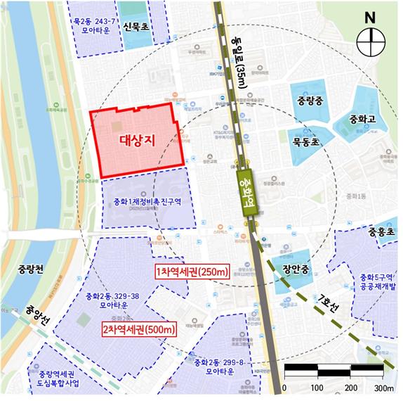 중화6구역 신통기획 재개발 후보지 위치도 [자료=서울시]