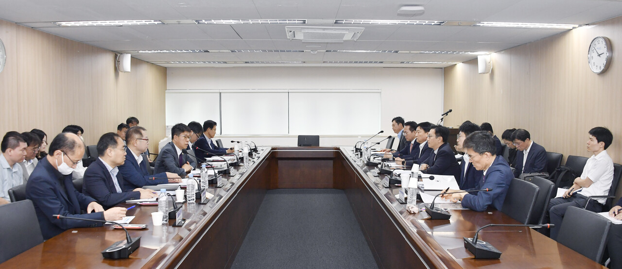 제7차 부동산 시장 및 공급상황 점검 TF [사진=기재부 제공]