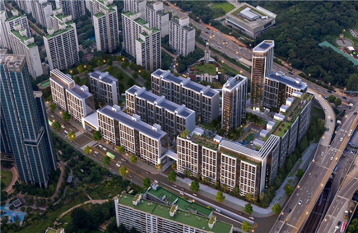 서울 영등포구 이촌동 현대아파트 [사진=롯데건설 제공]