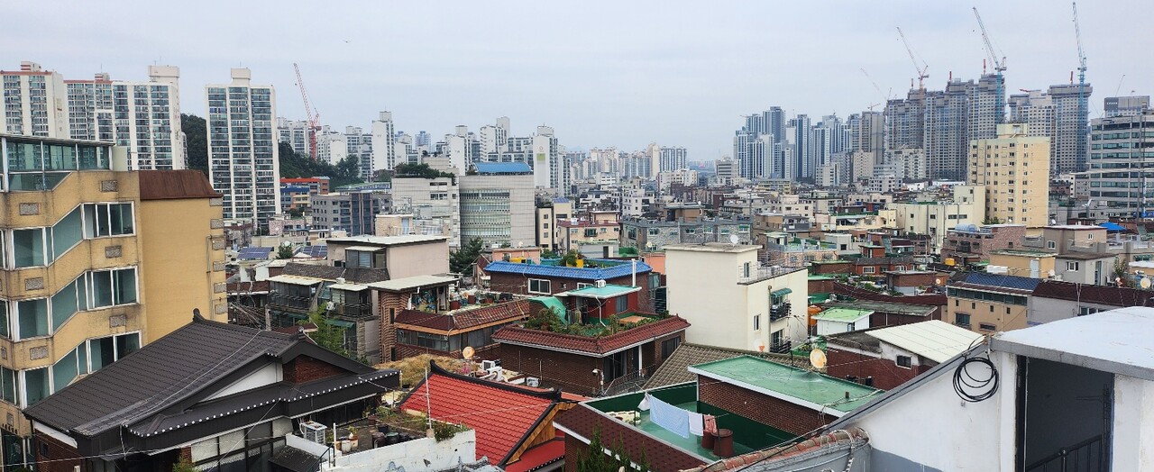 광명7구역 공공재개발 일대 전경 [사진=심민규 기자]