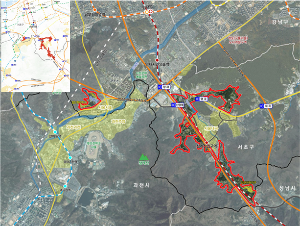 서울 서초 서리풀지구 [자료=국토부]