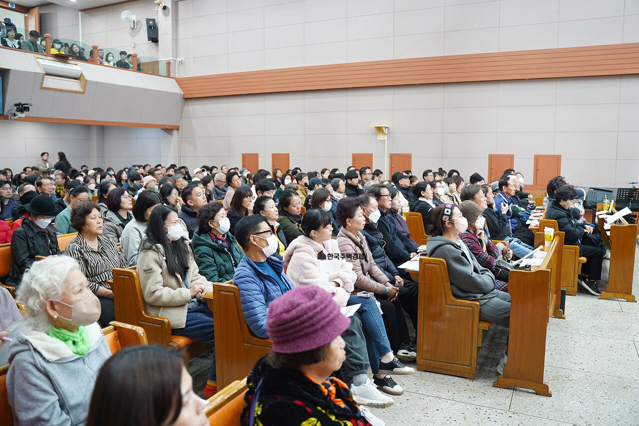 광명3구역 공공재개발 설명회 전경 [사진=이호준 기자]