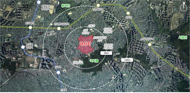 서울 동작구 상도15구역 [위치도=서울시 제공]