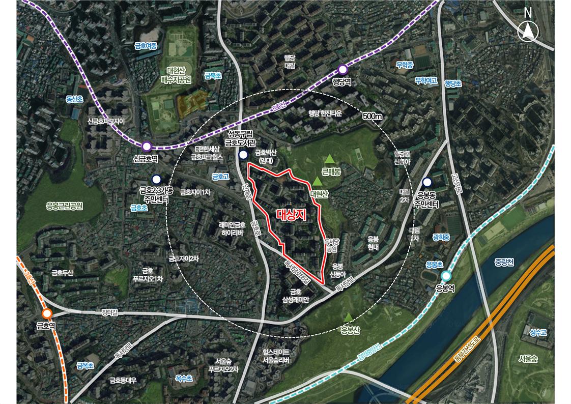 금호벽산아파트 위치도 [자료=서울시]