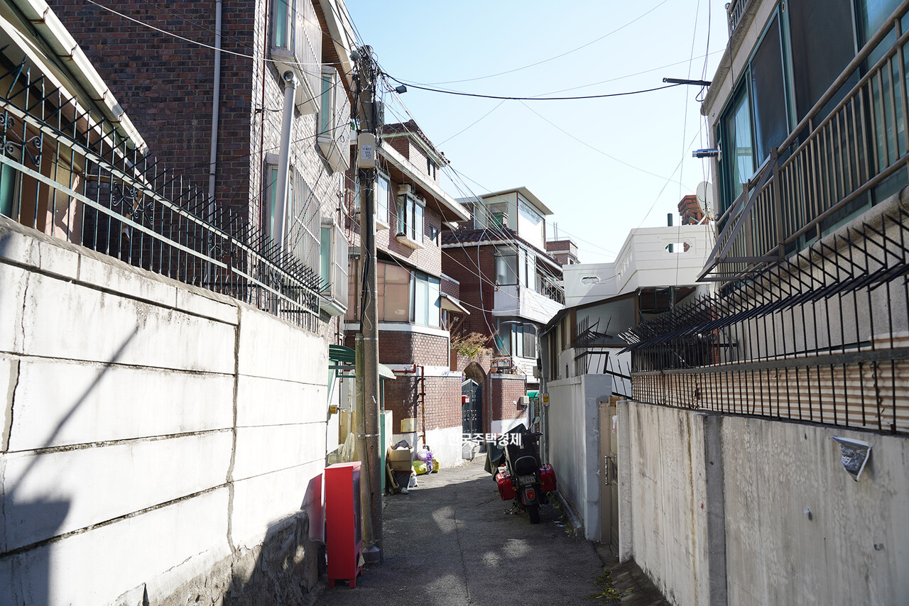 금호21구역 재개발 전경 [사진=이호준 기자]