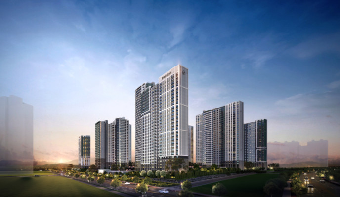 브레인시티 푸르지오 [야경투시도=대우건설 제공]