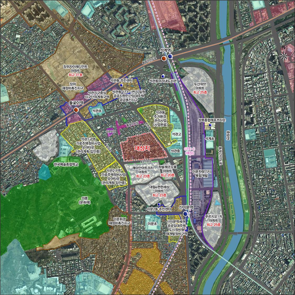 서울 성북구 석관4구역 [위치도=서울시 제공]