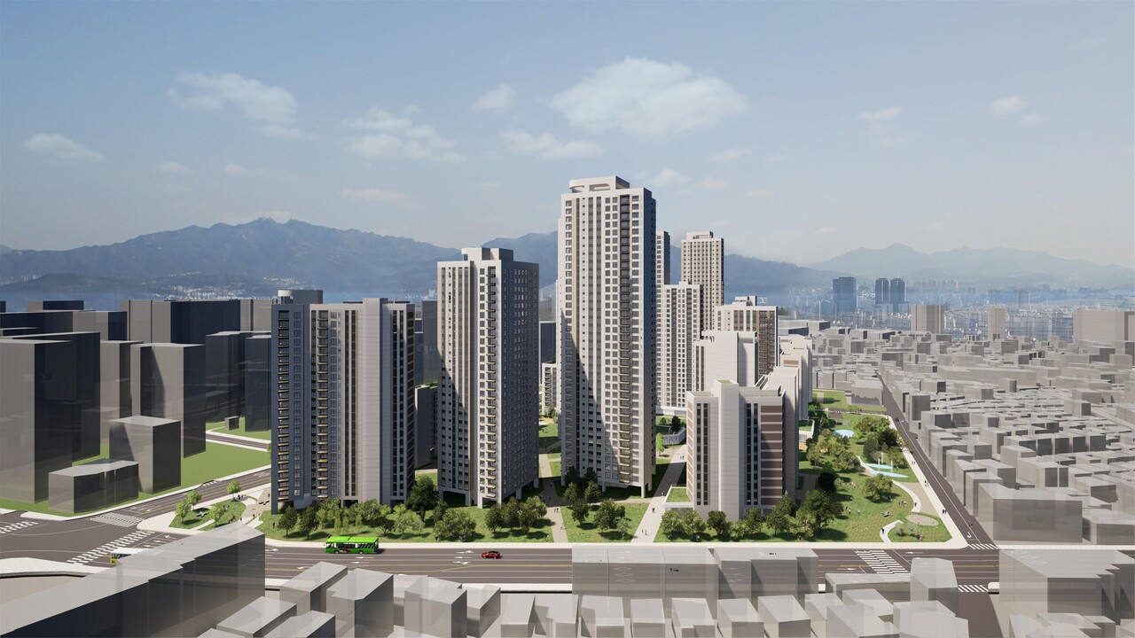 서울 성북구 석관4구역 [조감도=서울시 제공]