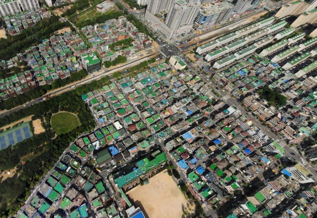인천 부평구 굴포천역 남측 도심복합사업 [사진=네이버 항공뷰]